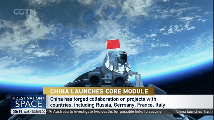 Live_ Special coverage on China's first space station mission 1-48-38 screenshot